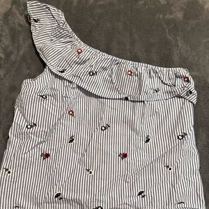 Abercrombie and Fitch one shoulder top